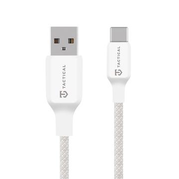 Cable USB-A / USB-C Tactical Stitch Thread - 0.3m, 15W - Blanco