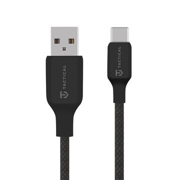 Cable USB-A / USB-C Tactical Stitch Thread - 1m, 15W - Negro