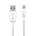 Cable USB-A / USB-C Tactical Stitch Thread - 1m, 15W - Blanco