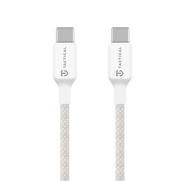 Cable USB-C Tactical Stitch Thread - 2m, 60W - Blanco
