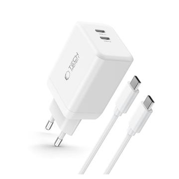 Tech-Protect 45W GAN Cargador USB-C - iPhone 17 Pro Max, Air, iPad Pro 13 2025