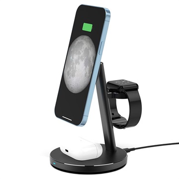 3-in-1 Wireless Charging Station - iPhone, Apple Watch, AirPods