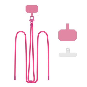 Correa para teléfono inteligente Tech-Protect C5S CrossBody - Rosa neón