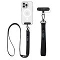 Cordón bandolera de cuerda 2 en 1 Tech-Protect C6S - Negro