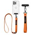 Cordón bandolera de cuerda 2 en 1 Tech-Protect C6S - Naranja Cósmico