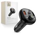 Tech-Protect CC06 72W Cargador de coche / Transmisor FM - Negro