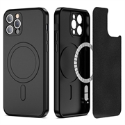 Funda de Silicona Tech-Protect Icon para iPhone 12 Pro Max - Compatible con MagSafe - Negro