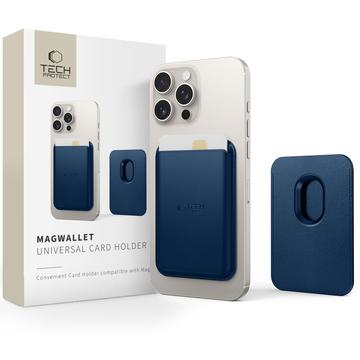 Tech-Protect MagWallet MagSafe Tarjetero - Azul Marino