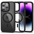 Carcasa Tech-Protect Magmat para iPhone 15 Pro Max - Compatible con MagSafe - Negro / Claro