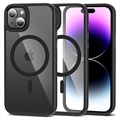 Carcasa Tech-Protect Magmat para iPhone 15 Plus - Compatible con MagSafe - Translúcido Negro
