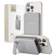 Tech-Protect PB15 LifeMag 10000mAh Magnetic Wireless Power Bank con soporte - 15W - Gris