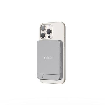Tech-Protect PB15 LifeMag 10000mAh Magnetic Wireless Power Bank con soporte - 15W - Gris