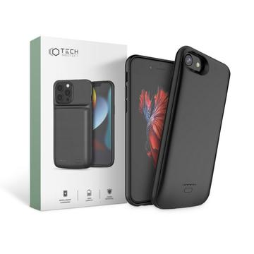 Carcasa con Batería Tech-Protect Powercase para iPhone 6, iPhone 6S, iPhone 7, iPhone 8, iPhone SE (2020), SE (2022) - Negro