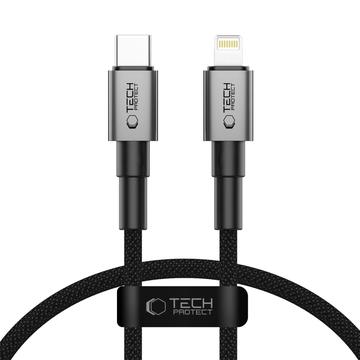 Tech-Protect UltraBoost DNA Cable Lightning - PD 27W/3A, 25cm - Gris Hierro