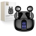 Auriculares inalámbricos Tech-Protect UltraBoost TWS Core G2 con pantalla LED - Negro