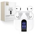 Auriculares inalámbricos Tech-Protect UltraBoost TWS Core G2 con pantalla LED - Blanco