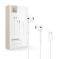 Auriculares intrauditivos Tech-Protect UltraBoost USB-C - Blanco