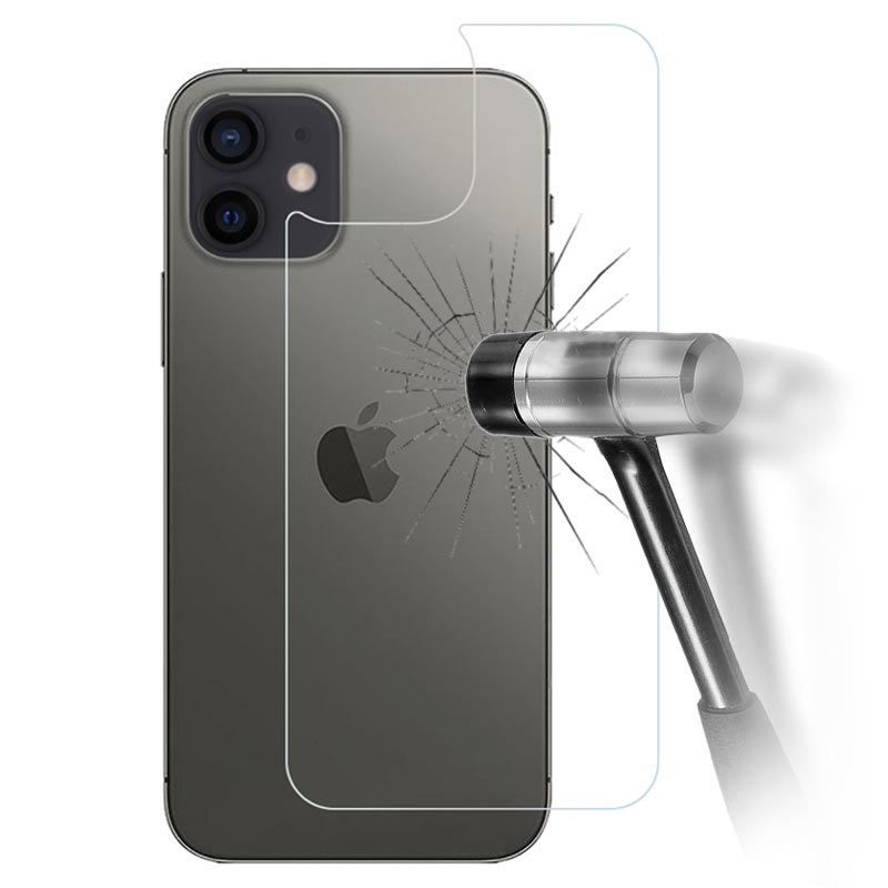 Protector de Carcasa Trasera de Cristal Templado para iPhone 12/12 Pro