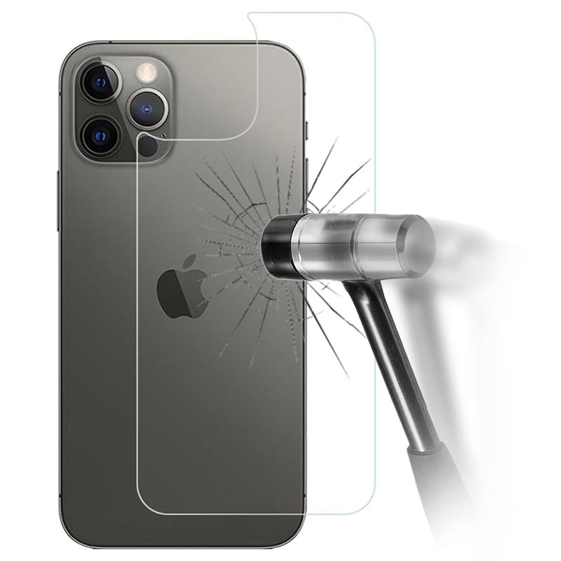 Protector de Carcasa Trasera de Cristal Templado para iPhone 12 Pro Max