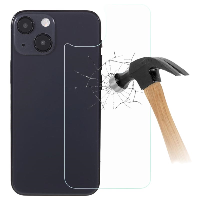 Protector de Carcasa Trasera de Cristal Templado para iPhone 13