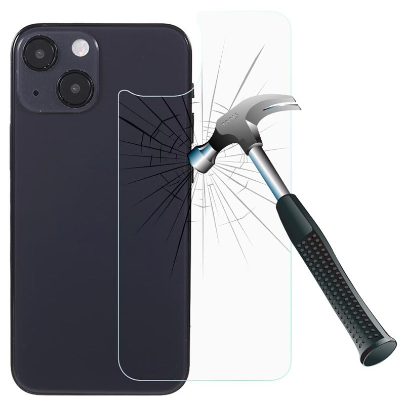 Protector de Carcasa Trasera de Cristal Templado para iPhone 13 Mini