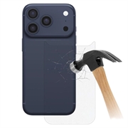 Protector de cubierta trasera de vidrio templado para iPhone 17 Pro - 9H - Transparente