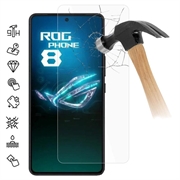 Protector de Pantalla de Cristal Templado para Asus ROG Phone 8/8 Pro - 9H - Case Friendly - Claro