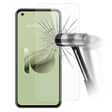 Protector de Pantalla de Cristal Templado - 9H para Asus Zenfone 10 - Case Friendly - Claro