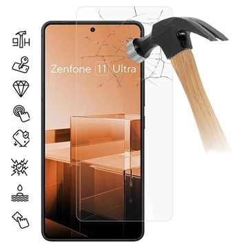 Protector de Pantalla de Cristal Templado para Asus Zenfone 11 Ultra - Case Friendly - Claro