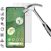 Protector de Pantalla de Cristal Templado - 9H para Google Pixel 8 - Case Friendly - Claro