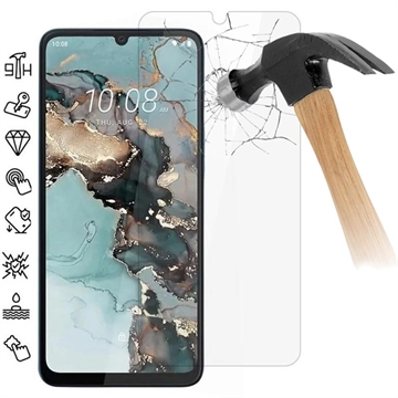 Protector de Pantalla de Cristal Templado para HTC Wildfire E5 Plus - Case Friendly