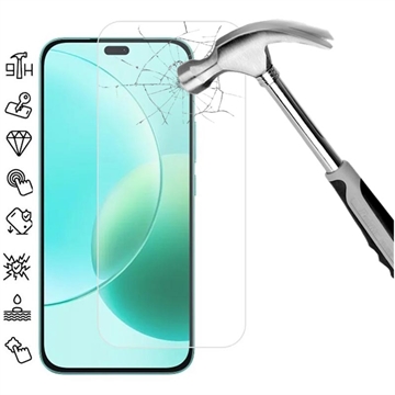 Protector de pantalla de vidrio templado para Honor 400 Lite - 9H - Case Friendly - Transparente