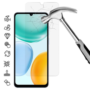 Protector de pantalla de vidrio templado para Honor X5c - 9H - Case Friendly - Transparente