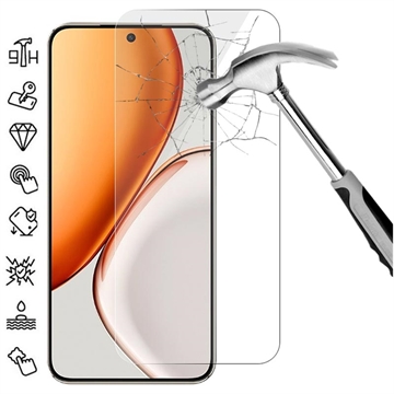 Protector de pantalla de vidrio templado para Honor X70 - 9H - Case Friendly - Transparente