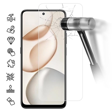 Protector de pantalla de vidrio templado para Honor X7d - 9H - Case Friendly - Transparente