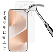 Protector de pantalla de vidrio templado para Huawei Pura 80 - 9H - Case Friendly - Transparente