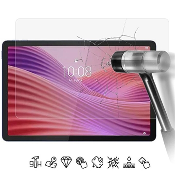 Protector de pantalla de vidrio templado para Lenovo Tab - 9H - Case Friendly - Transparente
