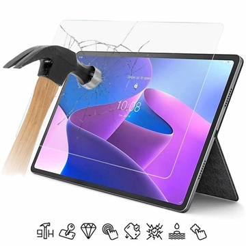 Protector de Pantalla de Cristal Templado - 9H para Lenovo Tab P12 Pro - Case Friendly (Embalaje abierta - Excelente) - Claro