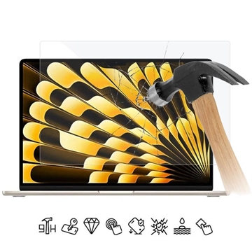 Protector de Pantalla de Cristal Templado - 9H para MacBook Air 15" (2023) - Claro