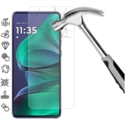 Protector de pantalla de vidrio templado para Motorola Edge 60 Stylus - 9H - Case Friendly - Transparente