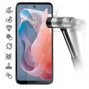 Protector de Pantalla de Cristal Templado para Motorola Moto G Play (2024) - 9H - Case Friendly  - Claro