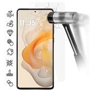 Protector de pantalla de vidrio templado para Motorola Moto G Stylus 5G (2025) - 9H - Case Friendly - Transparente