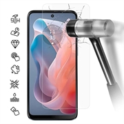 Protector de Pantalla de Cristal Templado para Motorola Moto G04 - 9H - Case Friendly  - Claro