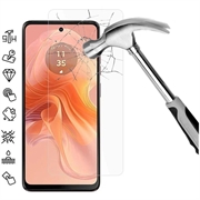 Protector de Pantalla de Cristal Templado para Motorola Moto G04s - 9H - Case Friendly  - Claro