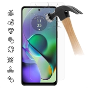 Protector de Pantalla de Cristal Templado - 9H para Motorola Moto G54 - Case Friendly - Claro