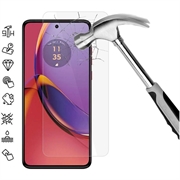 Protector de Pantalla de Cristal Templado para Motorola Moto G84 - 9H - Case Friendly - Claro