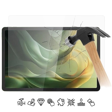 Protector de pantalla de vidrio templado para Motorola Moto Pad 60 Neo - 9H - Case Friendly - Transparente