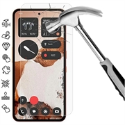 Protector de pantalla de vidrio templado para Nothing CMF Phone 2 Pro - 9H - Case Friendly - Transparente