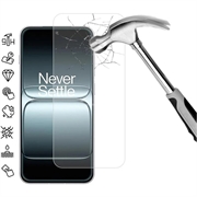 Protector de pantalla de vidrio templado para OnePlus 13T - 9H - Case Friendly - Transparente