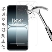 Protector de pantalla de vidrio templado para OnePlus Ace 5 Racing/Nord CE5 - 9H - Case Friendly - Transparente
